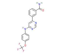 2D structure of the allosteric ligand