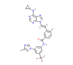 2D structure of the orthosteric ligand